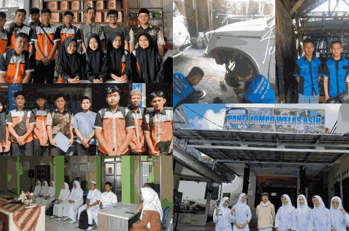 Giat Pemberangkatan Prakerin Kelas XII SMK PLUS AN-NUUR