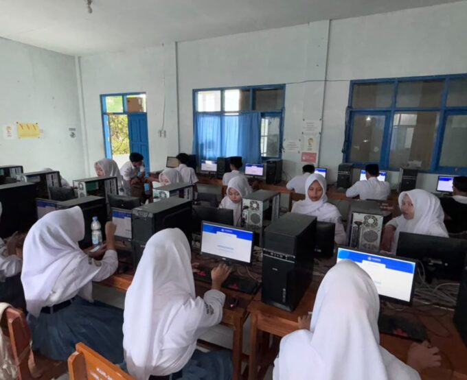 PELAKSANAAN GLADI TES KEMAMPUAN AKADEMIK (TKA) SMK PLUS AN NUUR 2026